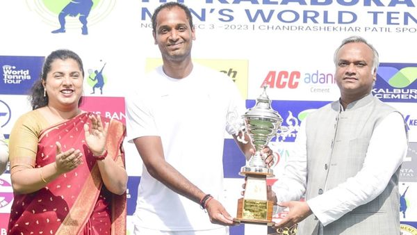 ಕಲಬುರಗಿ ಟೆನ್ನಿಸ್ ಟೂರ್ನಿ; ಸಿಂಗಲ್ಸ್ ಕಿರೀಟ ರಾಮಕುಮಾರ್ ಮುಡಿಗೆ