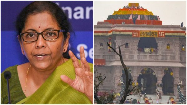 ಸ್ಟಾಲಿನ್ ಸರ್ಕಾರ ಅಯೋಧ್ಯೆ ದೇವಸ್ಥಾನ ಉದ್ಘಾಟನಾ ನೇರ ಪ್ರಸಾರ ನಿಷೇಧಿಸಿದೆ: ನಿರ್ಮಲಾ ಸೀತಾರಾಮನ್ ಆರೋಪ