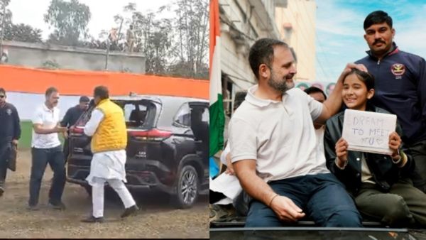 ಪಶ್ಚಿಮ ಬಂಗಾಳ: ರಾಹುಲ್ ಗಾಂಧಿ ಬೆಂಗಾವಲು ವಾಹನದ ಮೇಲೆ ದುಷ್ಕರ್ಮಿಗಳಿಂದ ಕಲ್ಲು ತೂರಾಟ