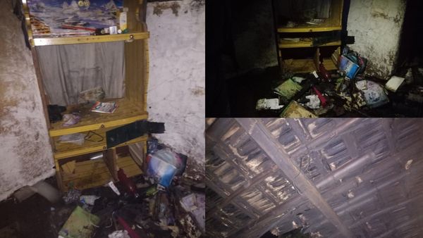 ತೋರಣಗಟ್ಟೆ: ಬೆಂಕಿಯಿಂದ ಧಗಧಗಿಸಿದ ಮನೆ, ವಿದ್ಯಾರ್ಥಿಗಳ ಶಾಲಾ ದಾಖಲಾತಿಗಳು, ಬಂಗಾರ, ಹಣ ಸುಟ್ಟು ಭಸ್ಮ, ನೆರವಾಗ್ತಾರಾ ಎಂಎಲ್‌ಎ?