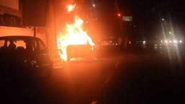 ಹೊತ್ತಿ ಉರಿದ ಎಲೆಕ್ಟ್ರಿಕ್‌ ಕಾರು, ನಾಲ್ವರು ಸಾವು-ಎಲ್ಲಿ ಹಾಗೂ ಕಾರಣ ತಿಳಿಯಿರಿ