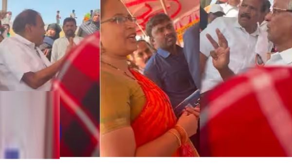 ನೃತ್ಯದ ವೇಳೆ ಕಮಲ ಹಿಡಿದ ಮಕ್ಕಳು: ಕೆಂಡಾಮಂಡಲರಾದ ಶಾಸಕ ಶಿವಲಿಂಗೇಗೌಡ