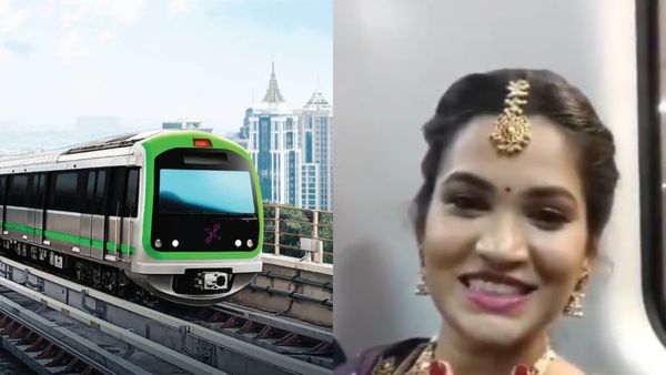 ಬೆಂಗಳೂರು: ಮೆಟ್ರೋದಲ್ಲಿ ಮದುವೆ ಮಂಟಪ ತಲುಪಿದ ವಧು, ವಿಡಿಯೋ ಭಾರೀ ವೈರಲ್‌-ಪ್ರತಿಕ್ರಿಯೆಗಳು ಹೇಗಿವೆ ಗೊತ್ತಾ?