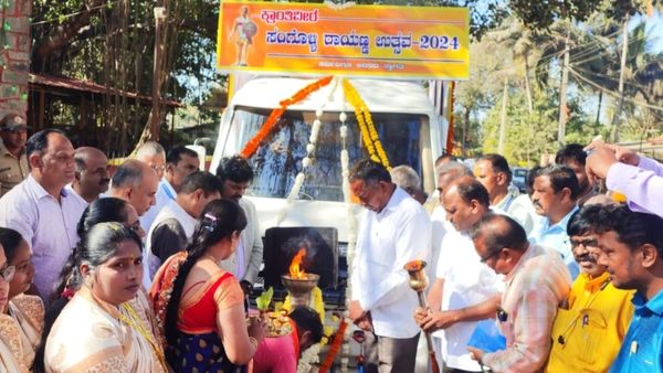 ಸಂಗೊಳ್ಳಿ ರಾಯಣ್ಣ ಉತ್ಸವ 2024; ವೀರ ಜ್ಯೋತಿಗೆ ಯಾತ್ರೆಗೆ ಚಾಲನೆ