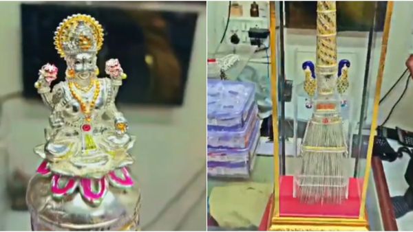 ಅಯೋಧ್ಯೆ ರಾಮಮಂದಿರಕ್ಕೆ 108 ಕಡ್ಡಿಯ ಬೆಳ್ಳಿ ಪೊರಕೆ: ವಿಶೇಷತೆ ತಿಳಿಯಿರಿ