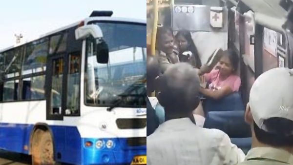 BMTC: ಸಿಲ್ಲಿ ಮ್ಯಾಟರ್‌ಗೆ ಬಿಎಂಟಿಸಿ ಬಸ್‌ನಲ್ಲಿ ಚಪ್ಪಲಿ, ಶೂಗಳಿಂದ ಬಡಿದಾಡಿಕೊಂಡ ಯುವತಿಯರು