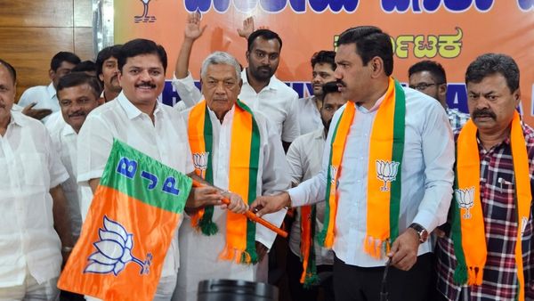 ವಿಜಯೇಂದ್ರ ಸಮ್ಮುಖದಲ್ಲಿ ಬಿಜೆಪಿ ಸೇರ್ಪಡೆಯಾದ ಮಾಡಾಳ್ ಮಲ್ಲಿಕಾರ್ಜುನ್: ಸಿದ್ದೇಶ್ವರ ಬಣಕ್ಕೆ ತೀವ್ರ ಮುಖಭಂಗ