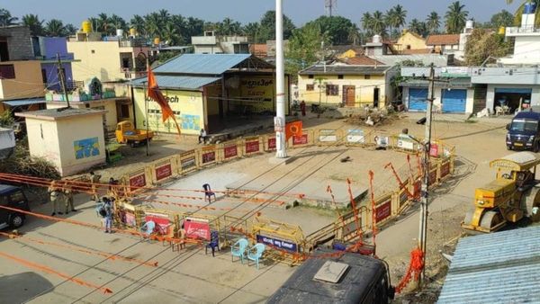 ಹನುಮಧ್ವಜ ವಿವಾದ: ಶುಕ್ರವಾರ ಮಂಡ್ಯ-ಕೆರಗೋಡು ಬಂದ್‌ಗೆ ಕರೆ