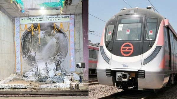 Namma metro Tunneling: ಪಿಂಕ್ ಲೈನ್‌ನಲ್ಲಿ ಟಿಬಿಎಂ 'ಭದ್ರಾ' ಸುರಂಗ ಕಾರ್ಯ ಯಶಸ್ವಿ, ಕಾಮಗಾರಿ ಪ್ರಗತಿಯ ಅಪ್ಡೇಟ್