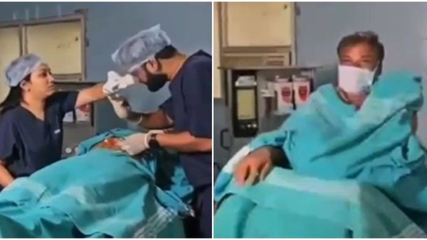 ಚಿತ್ರದುರ್ಗ: ಆಪರೇಷನ್​ ಥಿಯೇಟರ್​​ನಲ್ಲಿ ಪ್ರೀ ವೆಡ್ಡಿಂಗ್ ಶೂಟ್, ಎದ್ದು ಕುಳಿತ ರೋಗಿ..!