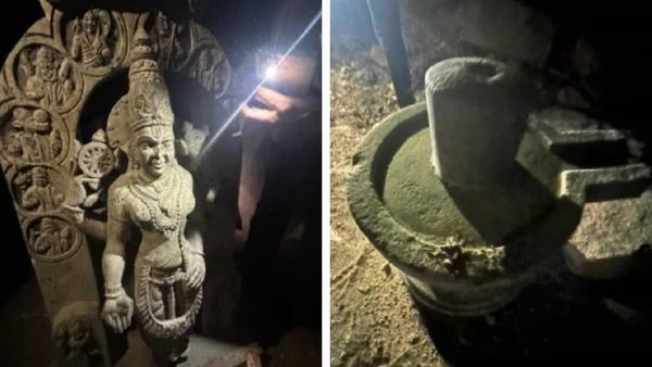 Raichur Idol: ಗಡಿಯಲ್ಲಿ ಪತ್ತೆಯಾದ ವಿಗ್ರಹಗಳು ಶ್ರೀರಾಮನಿಗೆ ಹೋಲಿಕೆ: ತೆಲಂಗಾಣ ಖ್ಯಾತೆ?