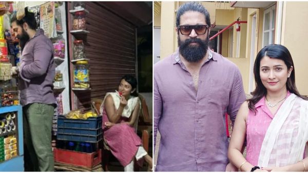 ಚಿತ್ರಾಪುರ ಮಠದಲ್ಲಿ ರಾಕಿಂಗ್ ದಂಪತಿ: ಕಿರಾಣಿ ಅಂಗಡಿಯಲ್ಲಿ ರಾಧಿಕಾಗೆ ಐಸ್‌ಕ್ರೀಮ್‌ ಕೊಡಿಸಿದ ಯಶ್‌