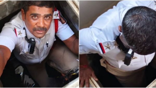 ಬ್ಯಾಟರಾಯನಪುರ ಸಂಚಾರಿ ಪೊಲೀಸ್ ಸಮಯಪ್ರಜ್ಞೆಯಿಂದ ಉಳಿಯಿತು ಕಂದಮ್ಮನ ಜೀವ