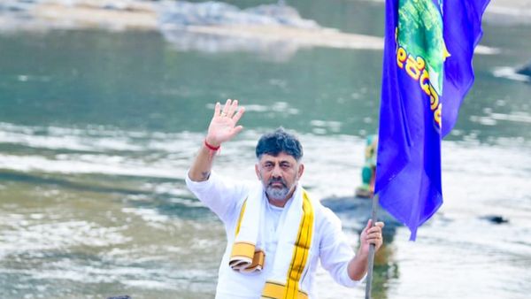 ಮೇಕೆದಾಟು ಯೋಜನೆ: ದೇವೇಗೌಡರನ್ನು ಅಭಿನಂದಿಸಿದ ಡಿಕೆಶಿ