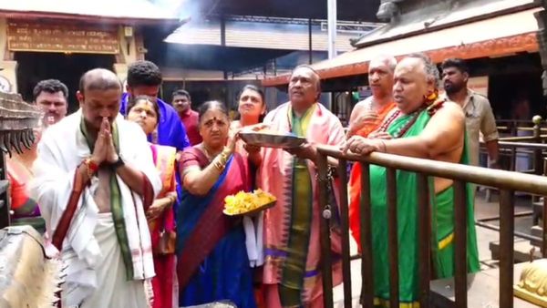 ಕಾಂತೇಶ್‌ಗೆ ಹಾವೇರಿ ಟಿಕೆಟ್ ಸಿಗುತ್ತೆ, ಗೆಲ್ತಾನೆ: ಕೊಲ್ಲೂರು ದೇವಾಲಯಲ್ಲಿ ಈಶ್ವರಪ್ಪ ಭರವಸೆ