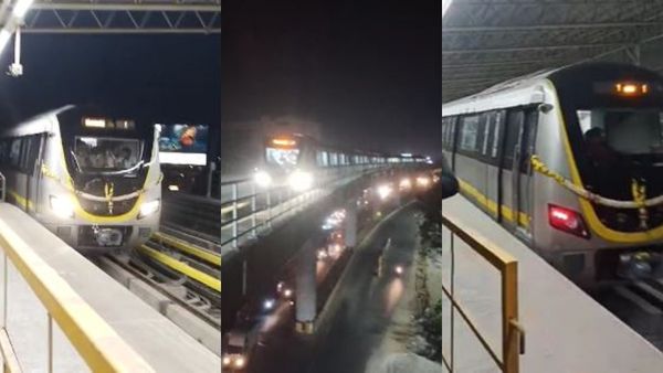 Namma Metro: ಸಿಹಿ ಸುದ್ದಿ: 'ಹಳದಿ ಮಾರ್ಗ'ದಲ್ಲಿ ಪ್ರಾಯೋಗಿಕ ರೈಲು ಸಂಚಾರ ಯಶಸ್ವಿ