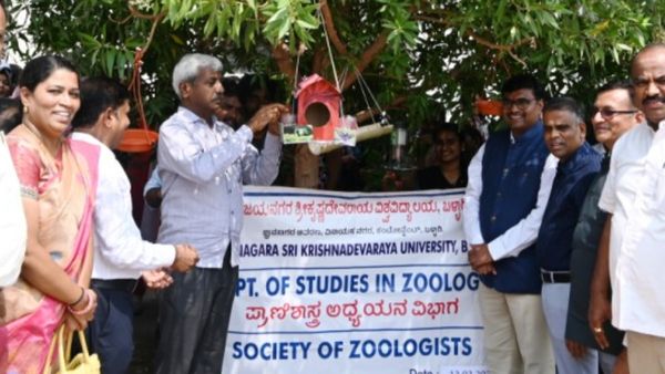 ಬಿಸಿಲಿನ ತಾಪ; ಶ್ರೀಕೃಷ್ಣದೇವರಾಯ ವಿವಿಯ ಮಾದರಿ ಕಾರ್ಯ