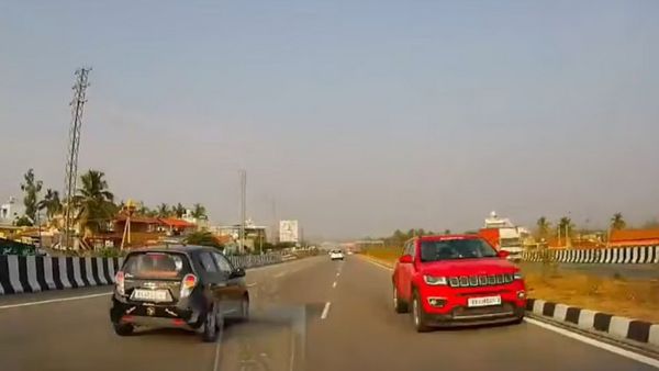 ಬೆಂಗಳೂರು-ಮೈಸೂರು ಎಕ್ಸ್‌ಪ್ರೆಸ್‌ ವೇನಲ್ಲಿ ಅಡ್ಡಾದಿಡ್ಡಿಯಾಗಿ ಚಲಿಸಿದ SUV ಕಾರು, ವಿಡಿಯೋ ವೈರಲ್‌