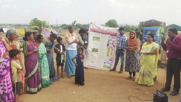 ದಡಾರ-ರೂಬೆಲ್ಲಾ ಬಗ್ಗೆ ಅಲೆಮಾರಿ ಸಮುದಾಯದಲ್ಲಿ ಜಾಗೃತಿಗೆ ಆರೋಗ್ಯ ಇಲಾಖೆ ಪ್ರಯತ್ನ