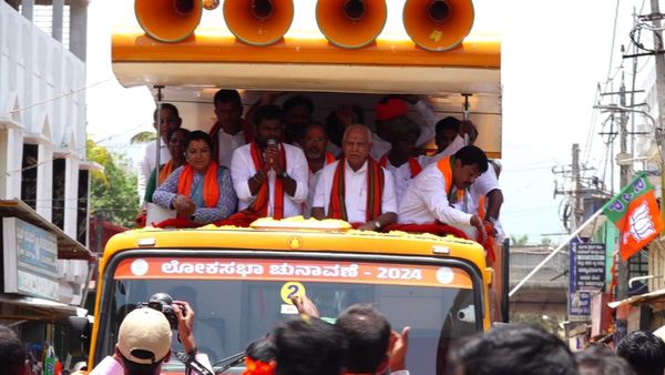 Annamalai: ಯಡಿಯೂರಪ್ಪ ದತ್ತು ಕ್ಷೇತ್ರದಲ್ಲಿ ಬಿಜೆಪಿ ಭರ್ಜರಿ ಮತಬೇಟೆ: ಅಣ್ಣಾಮಲೈ ಭಾಗಿ