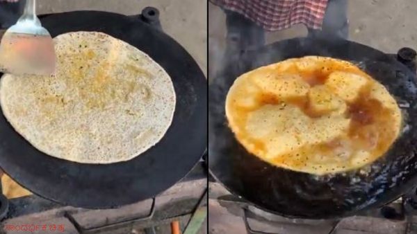 Viral Video: ಡೀಸೆಲ್ ಹಾಕಿ ಪರೋಟಾ ಮಾಡಿದ ಢಾಬಾವಾಲ: ಇದು ಕ್ಯಾನ್ಸರ್‌ಗೆ ದಾರಿ ಎಂದ ನೆಟ್ಟಿಗರು