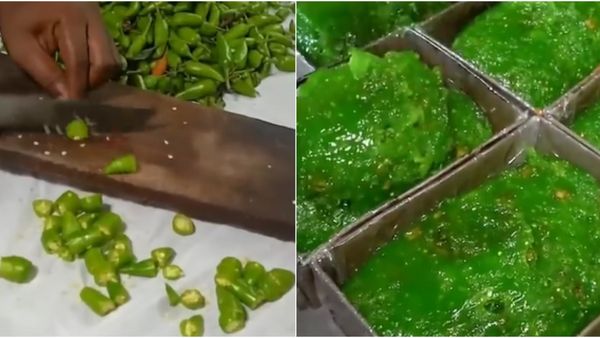 Green Chilli Halwa: ಹಸಿ ಮೆಣಸಿನಕಾಯಿ ಹಲ್ವಾ ಮಾಡುವುದು ಹೇಗೆ ಗೊತ್ತಾ..?: ವಿಡಿಯೋ ವೈರಲ್‌