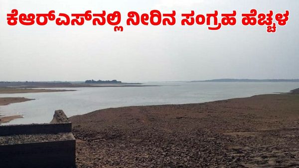 KRS Dam: 13 ದಿನಗಳಲ್ಲಿ ಕೆಆರ್‌ಎಸ್‌ನಲ್ಲಿ ಹೆಚ್ಚಾಯ್ತು ನೀರಿನ ಸಂಗ್ರಹ; ಮಾಹಿತಿ