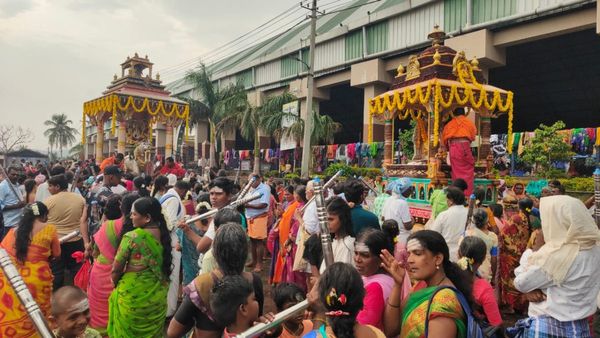 ಅಕ್ಷಯ ತದಿಗೆ ಅಮಾವಾಸ್ಯೆ: ಸುಡು ಬಿಸಿಲಿನ ನಡುವೆಯೂ ಮಲೆ ಮಾದಪ್ಪನ ಬೆಟ್ಟದಲ್ಲಿ ಭಕ್ತಸಾಗರ