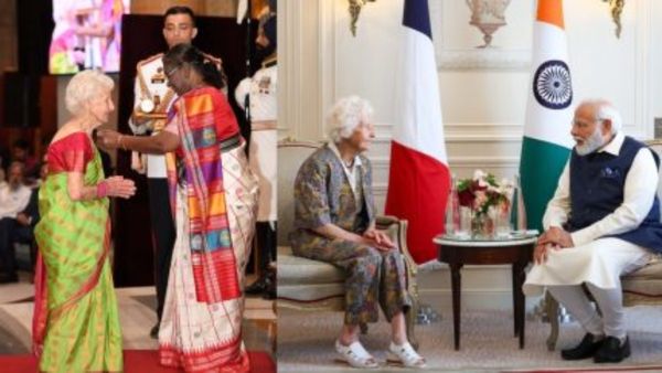 Charlotte Chopin: 101 ವರ್ಷದಲ್ಲೂ ಕಠಿಣ ಯೋಗ- ಶಾರ್ಲೆಟ್ ಚಾಪಿನ್‌ಗೆ ಪದ್ಮಶ್ರೀ ಪ್ರಶಸ್ತಿ: ಕೊಂಡಾಡಿದ ಪ್ರಧಾನಿ