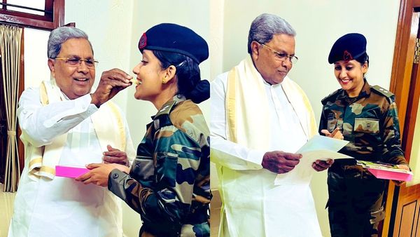 Bhavya Narasimhamurthy: ಸಿಎಂ ಸಿದ್ದರಾಮಯ್ಯ ಭೇಟಿಯಾಗಿ ಸೇನಾ ಅನುಭವ ಹಂಚಿಕೊಂಡ ಭವ್ಯ ನರಸಿಂಹಮೂರ್ತಿ