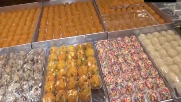 ಲೋಕಸಭಾ ಚುನಾವಣೆ ಫಲಿತಾಂಶಕ್ಕೂ ಮುನ್ನ 11 ಬಗೆಯ 201 ಕೆಜಿ ಲಡ್ಡು ತಯಾರಿ