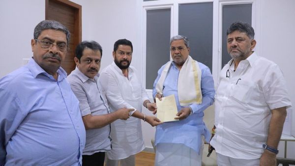 ಸಿಎಂ ಸಿದ್ದರಾಮಯ್ಯ ಅವರಿಗೆ ರಾಜೀನಾಮೆ ಪತ್ರ ಸಲ್ಲಿಸಿದ ಬಿ ನಾಗೇಂದ್ರ