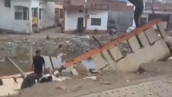 Fact check: ರಾಮನೂರಿನಲ್ಲಿ ಭ್ರಷ್ಟಾಚಾರ: ನಿರ್ಮಾಣಗೊಂಡ 6 ತಿಂಗಳಲ್ಲೇ ಕುಸಿದ ಗೋಡೆ- ಬಿಜೆಪಿ ವಿರುದ್ಧ ಕಾಂಗ್ರೆಸ್ ಆರೋಪ