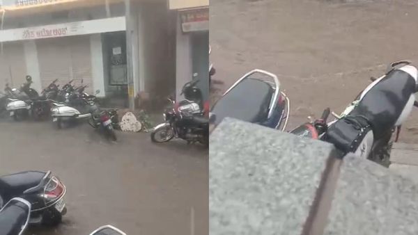 ಬೆಣ್ಣೆನಗರಿ ದಾವಣಗೆರೆ ಜಿಲ್ಲೆಯ ಹಲವೆಡೆ ಮುಂಗಾರು ಮಳೆ ಆರ್ಭಟ-ಉಕ್ಕಿ ಹರಿದ ಹಳ್ಳ-ಕೊಳ್ಳಗಳು