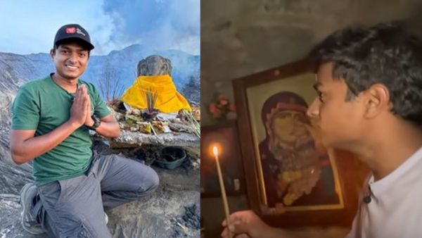 'ಅದ್ಯಾವ ಗುಳ್ಳೆ ನರಿ ಕಣ್ಣು ಬಿತ್ತೋ?' ಕರ್ನಾಟಕ ಕಾಪಾಡು ಅಂತಾ ವಿದೇಶದಲ್ಲಿ ಡಾ.ಬ್ರೋ ಪ್ರಾರ್ಥನೆ