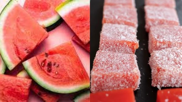 Watermelon coconut barfi: ಬರೀ ಕೊಬ್ಬರಿ ಮಿಠಾಯಿ ತಿಂದು ಬೇಸರವಾಗಿದ್ದರೇ ಈ ಕಲ್ಲಂಗಡಿ-ಕೊಬ್ಬರಿ ಬರ್ಫಿ ಒಮ್ಮೆ ಟ್ರೈ ಮಾಡಿ