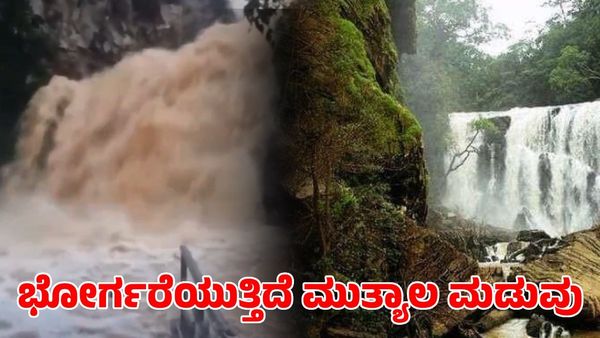 Muthyala Maduvu: ಭೋರ್ಗರೆಯುತ್ತಿದೆ ಬೆಂಗಳೂರಿಗೆ ಸಮೀಪವೇ ಇರುವ ಈ ಜಲಪಾತ