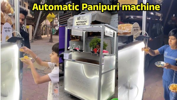 Panipuri Kiosk Viral: ಈ ಅಂಗಡಿಯಲ್ಲಿದೆ ಪಾನಿಪುರಿ ವಿತರಣೆಗೆ 'ಯೂನಿಕ್ ಮಷಿನ್': ಗ್ರಾಹಕರು ಫಿದಾ