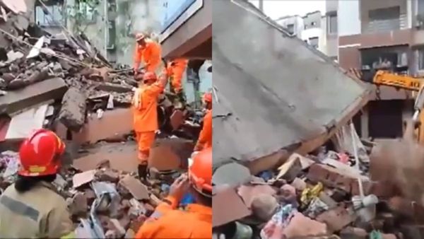 ಬೆಳ್ಳಂಬೆಳಗ್ಗೆ ನವಿ ಮುಂಬೈನ ಶಹಬಾಜ್ ಗ್ರಾಮದಲ್ಲಿ 3 ಅಂತಸ್ತಿನ ಕಟ್ಟಡ ಕುಸಿತ; ಅಪ್‌ಡೇಟ್ ಇಲ್ಲಿದೆ