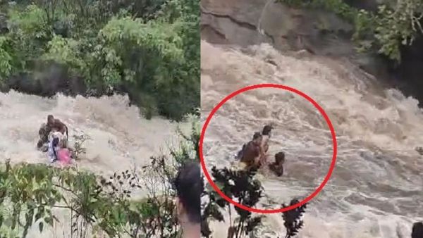 Video: ಫೋಟೋ ಕ್ಲಿಕ್ಕಿಸಿಕೊಳ್ಳಲು ನೀರಿಗಿಳಿದು ಕೊಚ್ಚಿ ಹೋದ ಕುಟುಂಬ: ಭಯಾನಕ ವಿಡಿಯೋ ವೈರಲ್!