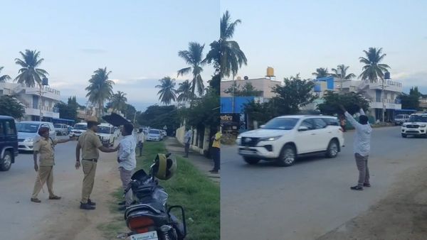 ಕೊಳ್ಳೇಗಾಲ: ಸಿಎಂ ಸಿದ್ದರಾಮಯ್ಯಗೆ ಕಪ್ಪು ಬಾವುಟ ಪ್ರದರ್ಶಿಸಿದ ಯುವಕ