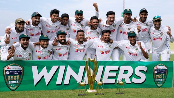  Bangladesh vs Pakistan: ತವರಿನಲ್ಲೇ ಪಾಕಿಸ್ತಾನಕ್ಕೆ ಮುಖಭಂಗ; ಟೆಸ್ಟ್ ಸರಣಿ ಗೆದ್ದ ಬಾಂಗ್ಲಾದೇಶ