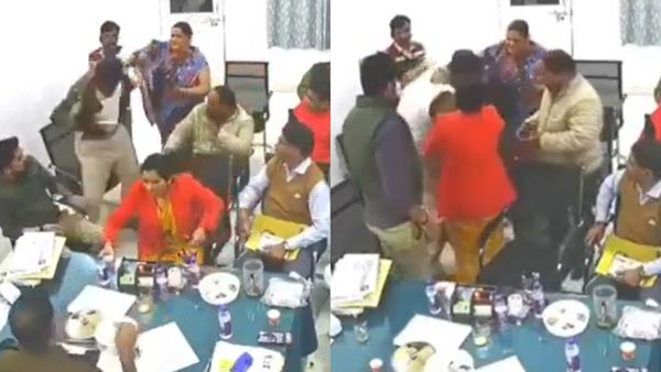 Video Viral: ಸಭೆಯಲ್ಲಿ ಬಟ್ಟೆ ಬಿಚ್ಚಿದ ಪೊಲೀಸಪ್ಪನ ವಿಡಿಯೋ ವೈರಲ್