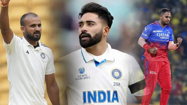  RCB: ಭಾರತ ಟೆಸ್ಟ್ ತಂಡದಲ್ಲಿ ಆರ್‌ಸಿಬಿಯ ಮೂವರು ವೇಗಿಗಳು 
