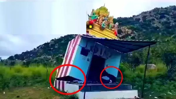 Andhra Pradesh: ದೇವಸ್ಥಾನ ಕೆಡವಲು ಅರ್ಚಕನಿಂದಲೇ ಬಿಗ್ ಪ್ಲ್ಯಾನ್: ಹನುಮನನ್ನು ಕಾಪಾಡಿದ ವರುಣ!