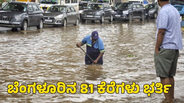 Bengaluru Rain: ಮಹಾಮಳೆಗೆ ಬೆಂಗಳೂರಿನ 81 ಕೆರೆಗಳು ಭರ್ತಿ