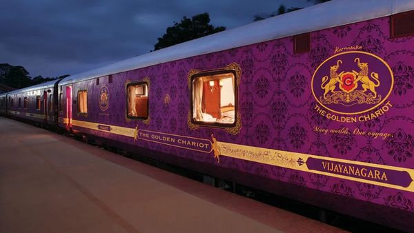 Pride of Karnataka: ಗೋಲ್ಡನ್ ಚಾರಿಯಟ್ ಐಷಾರಾಮಿ ಪ್ರವಾಸಿ ರೈಲು: ರಜೆ ಕಳೆಯಲು ಇಲ್ಲಿದೆ ಬೆಸ್ಟ್‌ ಪ್ಲಾನ್ 