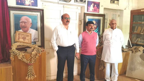 ಚಿತ್ರದುರ್ಗ ಜಿಲ್ಲಾಡಳಿತಕ್ಕೆ ದಿ. ಎಸ್. ನಿಜಲಿಂಗಪ್ಪ ನಿವಾಸ ಹಸ್ತಾಂತರ