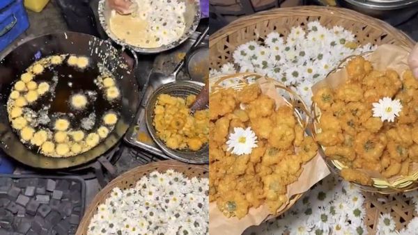 Sevanti Pakoda: ಘಮ ಘಮ ಅನ್ನೋ ಸೇವಂತಿಗೆ ಪಕೋಡ ನೋಡಿ ಫುಡ್‌ ಲವರ್ಸ್‌ ಏನಂದ್ರು?