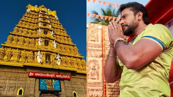 Darshan Thoogudeepa: ತಾಯಿ ಚಾಮುಂಡೇಶ್ವರಿಗೆ ಹರಕೆ ತೀರಿಸಿದ ನಟ ದರ್ಶನ್‌ ಕುಟುಂಬ